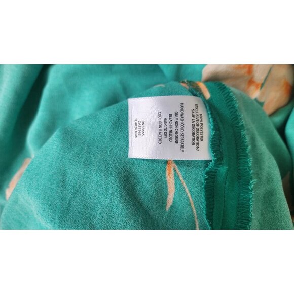 Leoth Short Sleeve Floral Shift Dress Size S - Picture 9 of 9